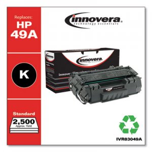 Innovera Remanufactured Q5949A (49A) Toner, Black IVR83049A