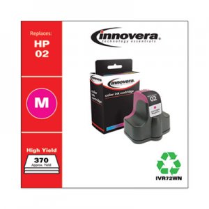 Innovera Remanufactured C8772WN (02) Ink, Magenta IVR72WN