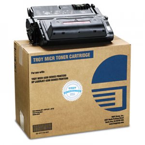 Troy 38A Compatible MICR Toner Secure, 13,500 Page-Yield, Black TRS0281118001 0281118001