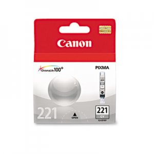 Canon 2950B001 (CLI-221) Ink, Gray CNM2950B001 2950B001