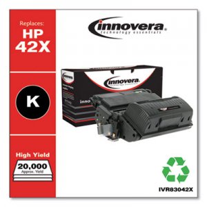 Innovera Remanufactured Q5942X (42X) High-Yield Toner, Black IVR83042X