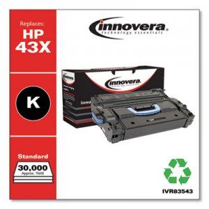 Innovera Remanufactured C8543X (43X) High-Yield Toner, Black IVR83543