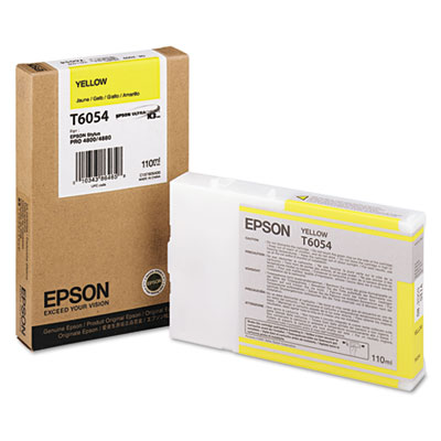 Epson T605400 (60) Ink, Yellow EPST605400 T605400