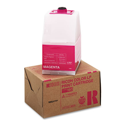 Ricoh 888444 Toner, 10000 Page-Yield, Magenta RIC888444 888444