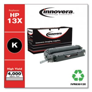 Innovera Remanufactured Q2613X (13X) High-Yield Toner, Black IVR83013X