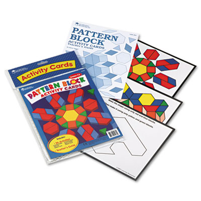 Learning Resources Parquetry Blocks and 20 Pattern Cards