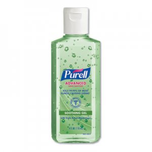 PURELL Advanced Instant Hand Sanitizer w/Aloe, 4oz Flip-Cap Bottle, 24/Carton GOJ9631CT 9631-24