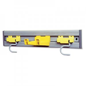Rubbermaid Commercial Closet Organizer/Tool Holder, 18" Width, Gray RCP199200GY FG199200GRAY