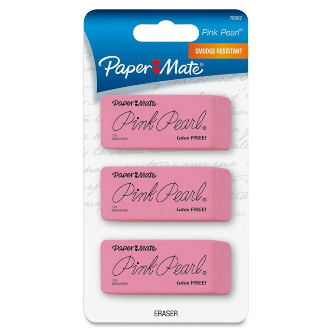 Paper Mate Pink Pearl Eraser 70502 PAP70502