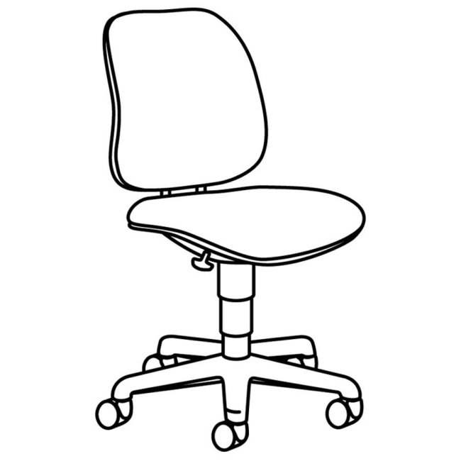 Pneumatic Pro-Task Swivel Chair HON 7701AB62T HON7701AB62T 7701