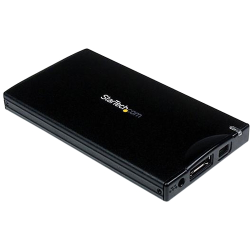 StarTech.com 2.5in eSATA USB External Hard Drive Enclosure SAT2510BU2E