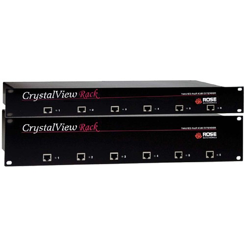 Rose Electronics CrystalView KVM Console CRV-MR