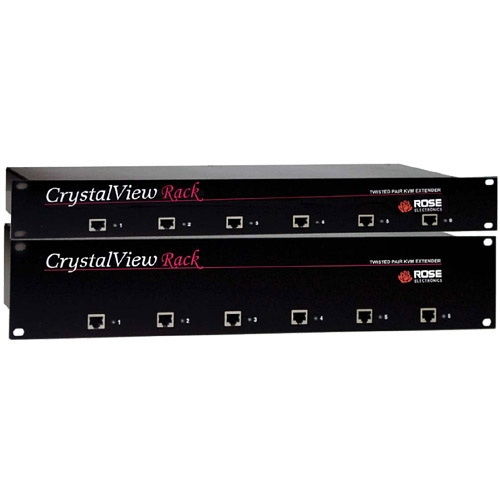Rose Electronics CrystalView KVM Console CRV-R/U2