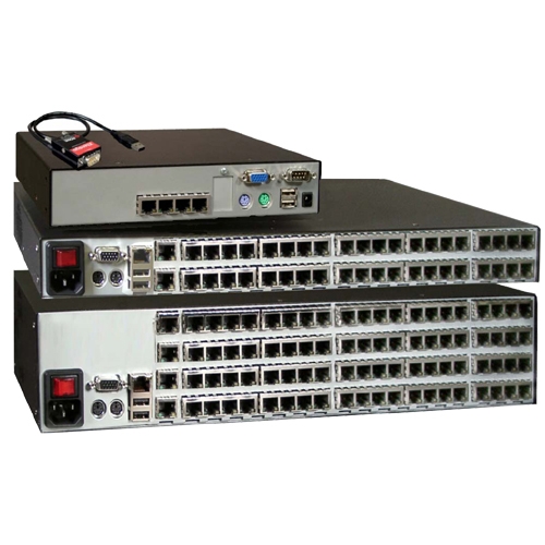 Rose Electronics Xtensys Cat.5 KVM Switch XTS-V4X08D4-LU