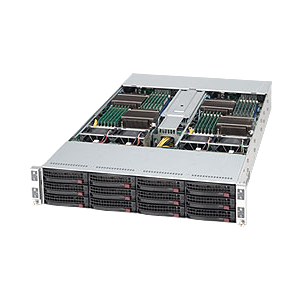 Supermicro SuperChassis Rackmount Enclosure CSE-827H-R1200B SC827H-R1200B