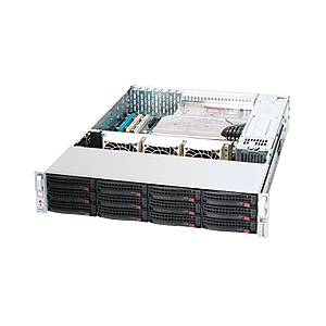 Supermicro SuperChassis Rackmount Enclosure CSE-826A-R1200UB SC826A-R1200UB