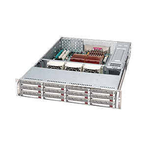 Supermicro SuperChassis 826TQ-R800LPB Rackmount Enclosure SC826TQ-R800LPB