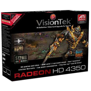 Visiontek Radeon HD 4350 Graphics Card 900289