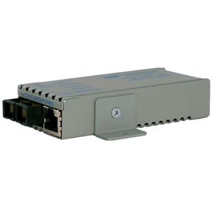 Omnitron miConverter Gx ST Multimode 550m US AC Powered Wide Temp 1200-0-1W 1200-0-x