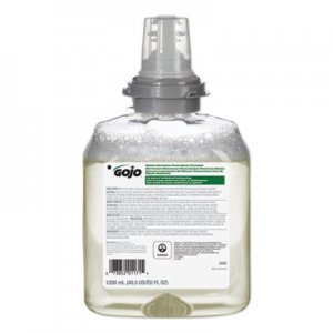 GOJO TFX Green Certified Foam Hand Cleaner Refill, Unscented, 1200mL GOJ566502EA 5665-02