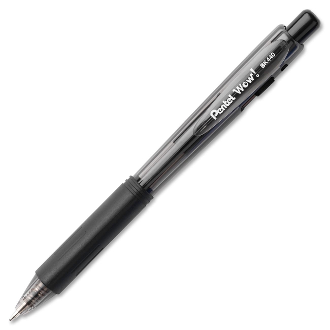 EnerGel Retractable Rubber Grip Ballpoint Pen BK440-A PENBK440A