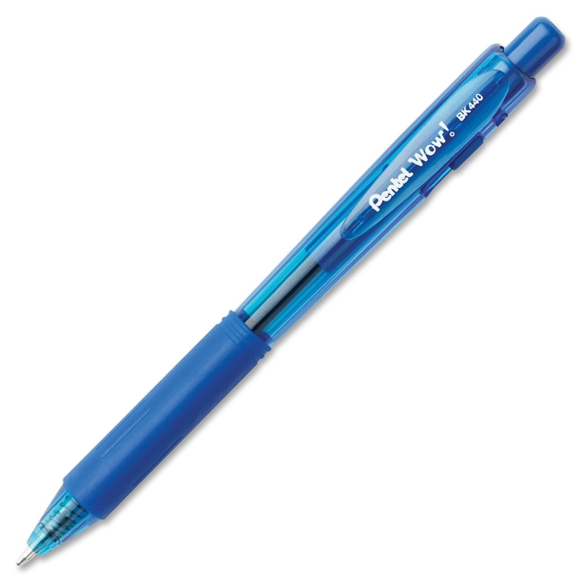 EnerGel Retractable Rubber Grip Ballpoint Pen BK440-C PENBK440C