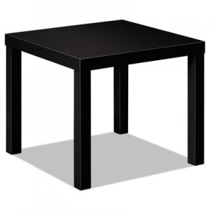 HON Laminate Occasional Table, 24w x 24d x 20h, Black BSXBLH3170P HBLH3170.P