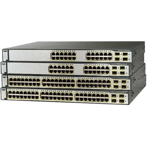 Cisco Catalyst Layer 3 Switch WS-C3750V248PSS-RF 3750V2-48PS