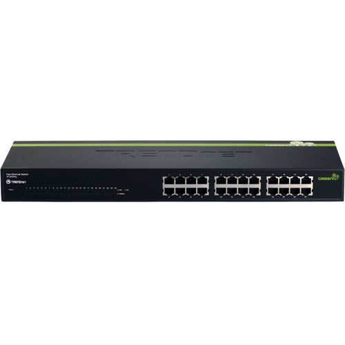 TRENDnet 24-Port 10/100Mbps GREENnet Switch TE100-S24G