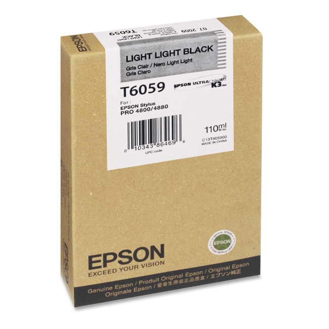 Epson Light Light Black Ink Cartridge T605900
