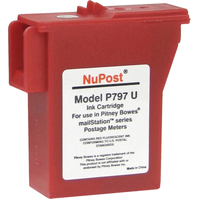 V7 Red Postage Meter For Pitney Bowes Postage Meter "Mailstation/Mailstation2" K NPTK700