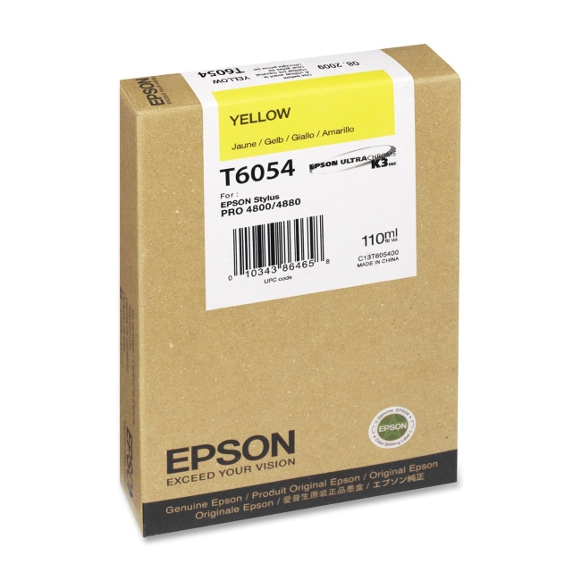 Epson Yellow Ink Cartridge T605400