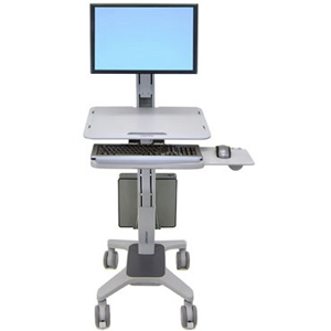 Ergotron WorkFit C-Mod Single Display Sit-Stand Workstation 24-198-055