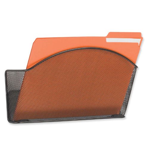 Safco Onyx Mesh Wall Pocket 5651BL SAF5651BL