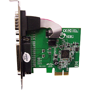 SIIG Cyber PCIe Serial/Parallel Adapter JJ-E00011-S3