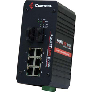 Comtrol RocketLinx Fast Ethernet Industrial Switch 32056-2 ES8108F