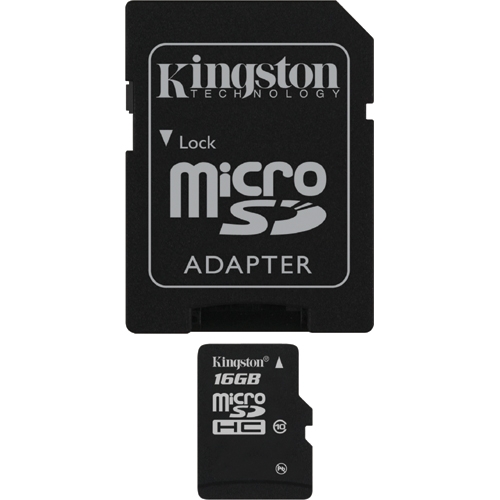 Kingston 16GB microSD High Capacity (microSDHC) Card - Class 4 SDC4/16GB