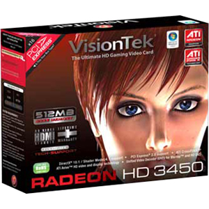 Visiontek Radeon HD 3450 Graphics Card 900302