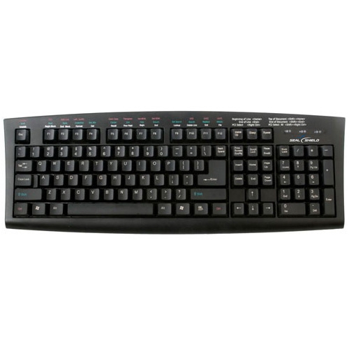 Seal Shield Silver Seal Keyboard SSKSVMC107