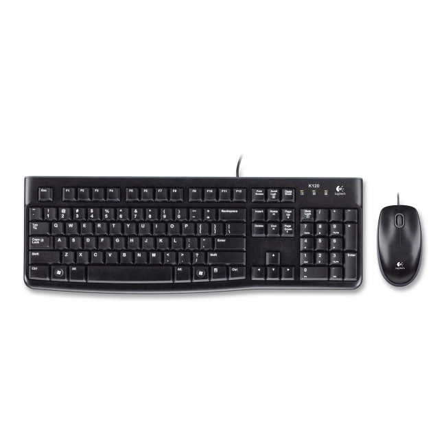 Logitech Keyboard and Mouse 920-002565 MK120