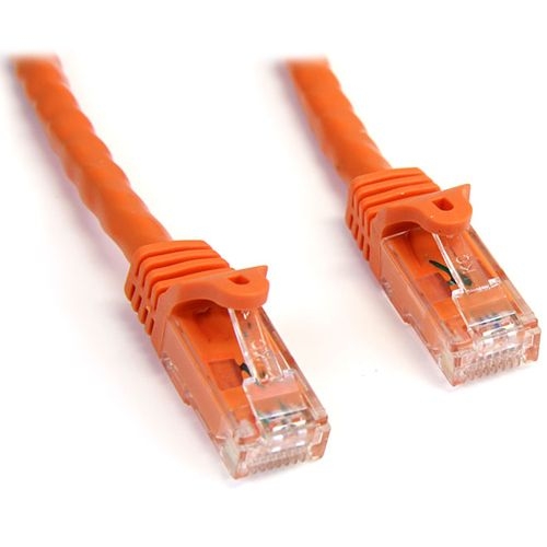 StarTech.com 15 ft Orange Snagless Cat6 UTP Patch Cable N6PATCH15OR