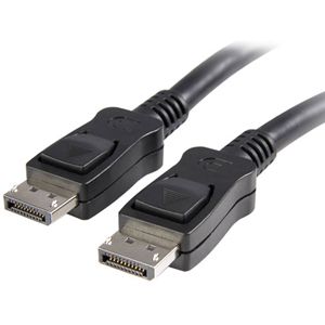 StarTech.com 1 ft DisplayPort Cable with Latches - M/M DISPLPORT1L