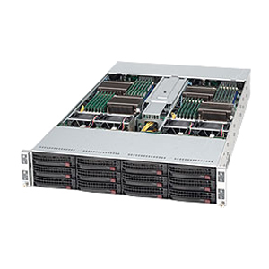 Supermicro SuperChassis Rackmount Enclosure CSE-827H-R1400B SC827H-R1400B