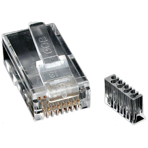StarTech.com Cat.6 RJ45 Modular Plug for Solid Wire - 50 Pack CRJ45C6SOL50