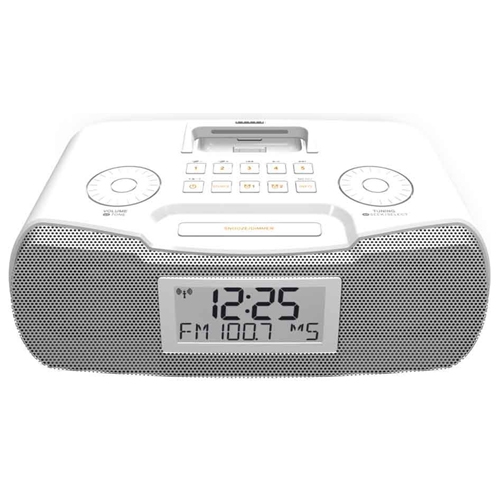 Sangean Atomic Clock Radio RCR-10 WHITE RCR-10