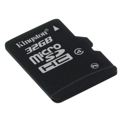 Kingston 32GB microSD High Capacity (microSDHC) Card - Class 4 SDC4/32GBSP