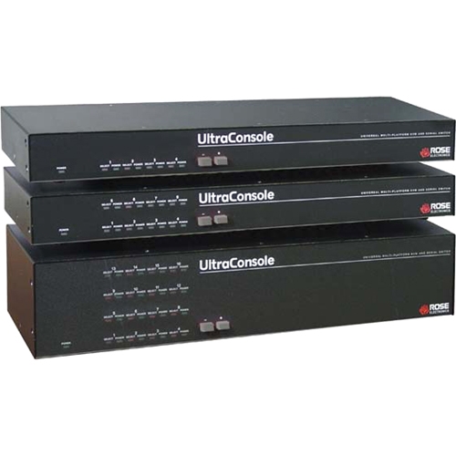 Rose Electronics UltraConsole KVM Switch UC1-1X8U