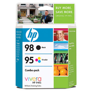 HP Combo Pack Color Ink Cartridge CB327FN#140 95/98