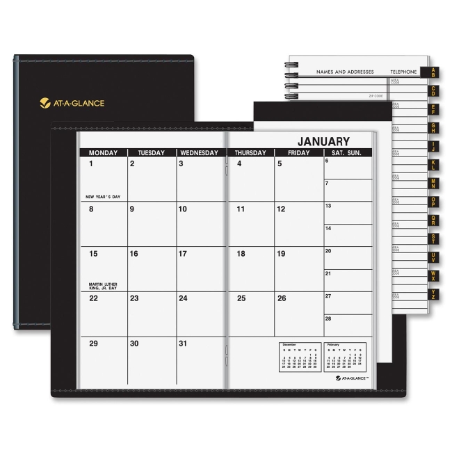 Mead Deluxe Pocket Monthly Planner 70-064-05 AAG7006405