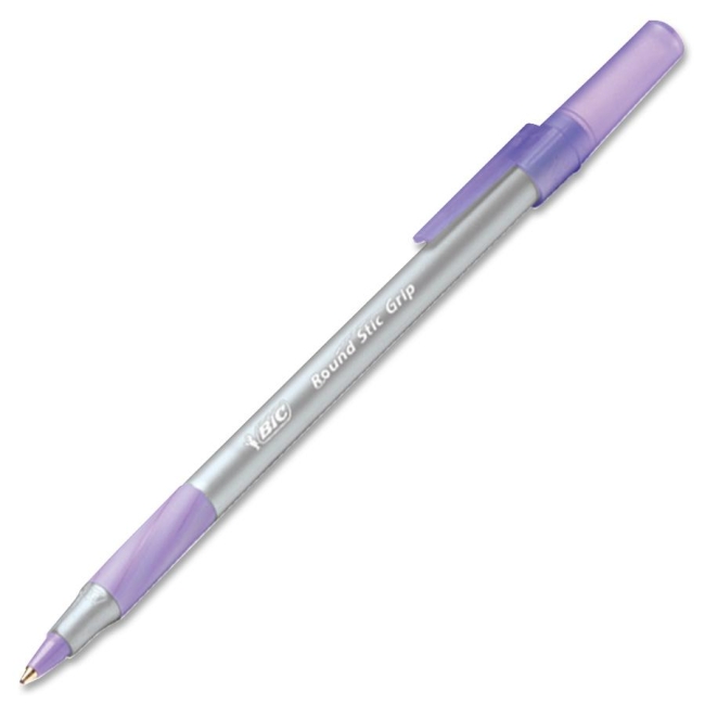 BIC Round Stic Comfort Grip Pen GSMG11-PE BICGSMG11PE